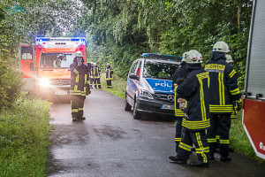 Schwerer Unfall bei Jardelund - © Benjamin Nolte / www.bos-inside.de