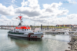 Der Liegeplatz im Seezeichenhafen von Amrum